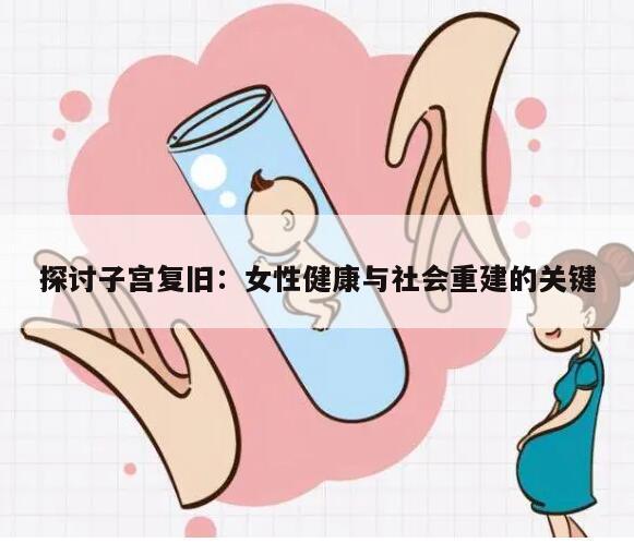 探讨子宫复旧：女性健康与社会重建的关键