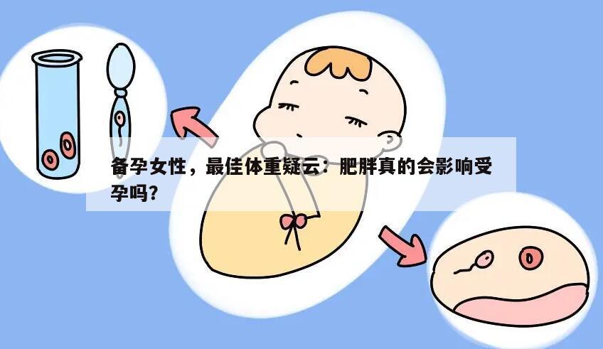 备孕女性，最佳体重疑云：肥胖真的会影响受孕吗？