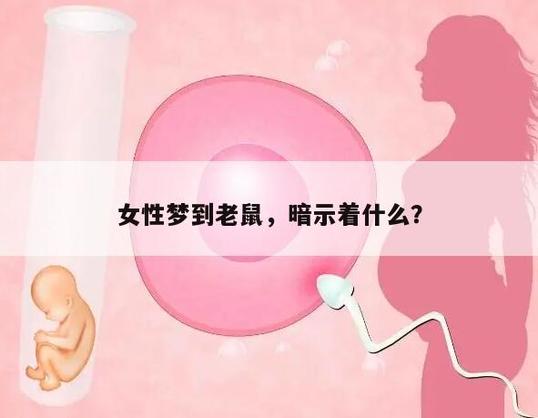 女性梦到老鼠，暗示着什么？