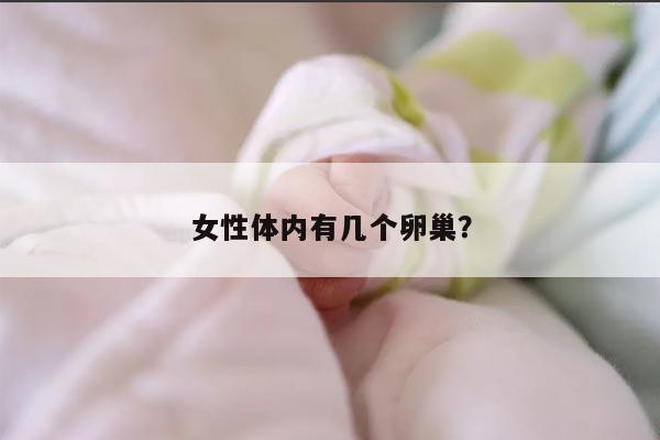 女性体内有几个卵巢？